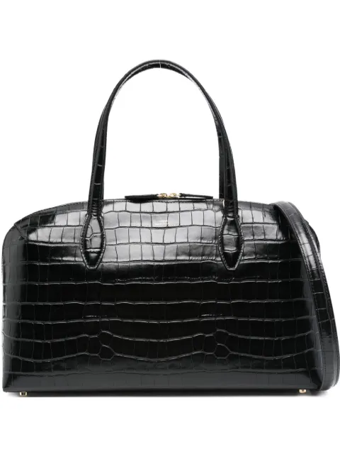 TOTEME medium Day croc-embossed tote bag