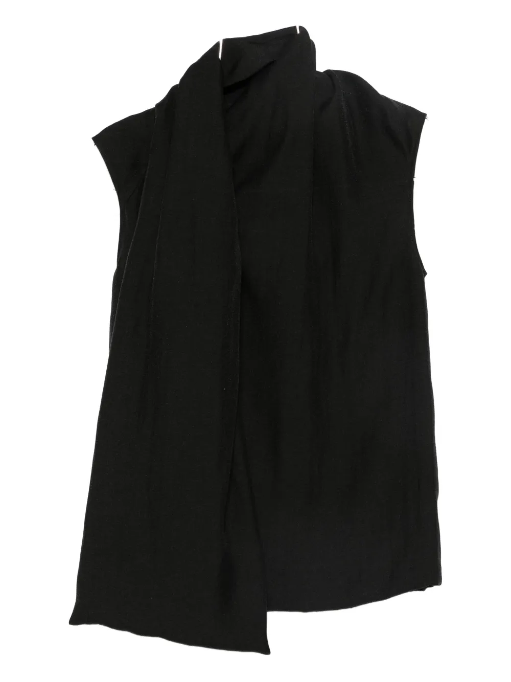 Totême Attached-scarf Blouse In Black