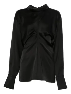 Hyein Seo stretch-design Track Top | Grey | FARFETCH