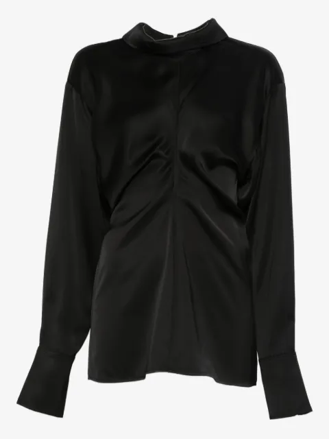 TOTEME Lockere Bluse mit Reißverschluss