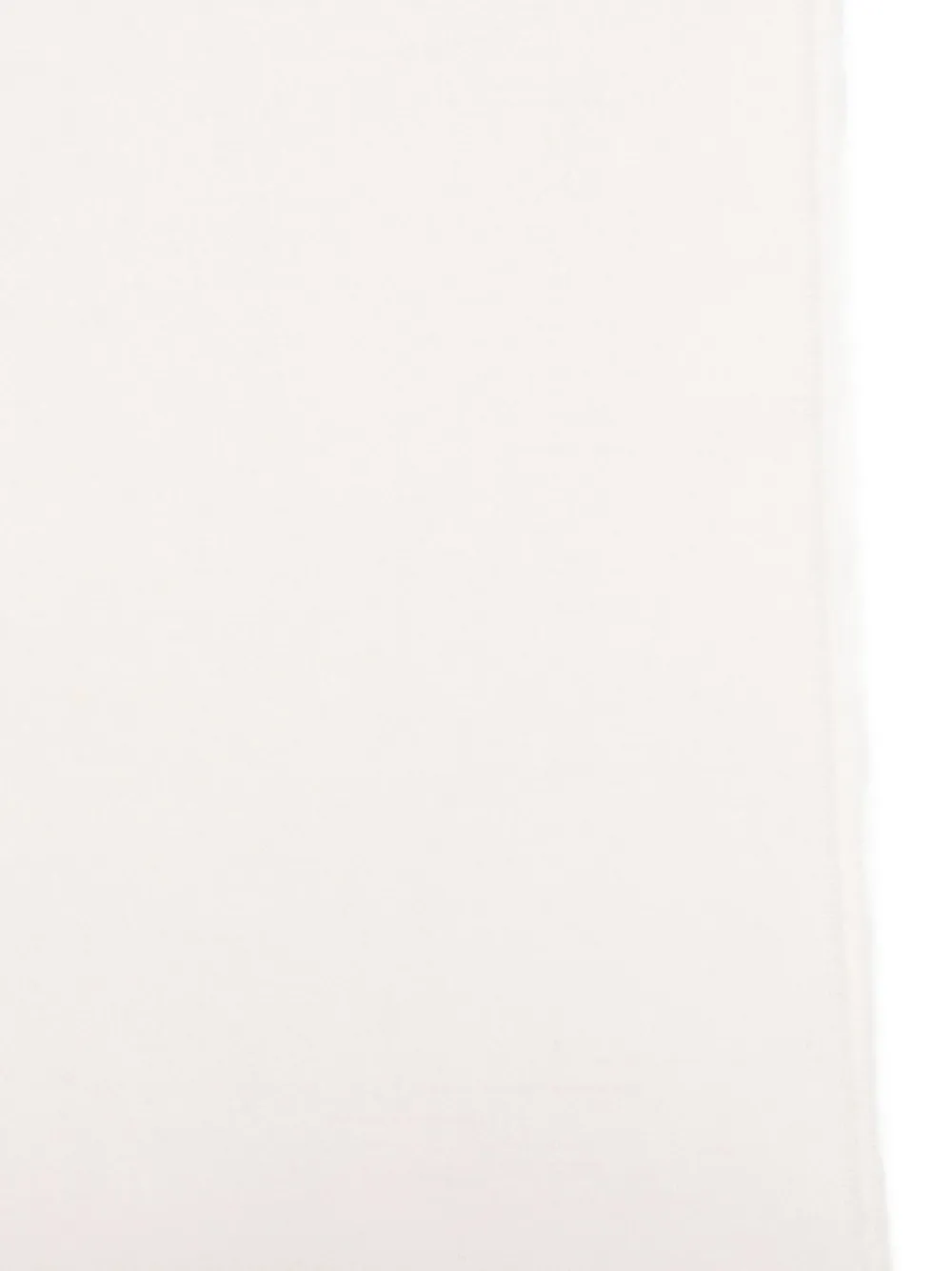 Totême Frayed -trim Classic Scarf In White