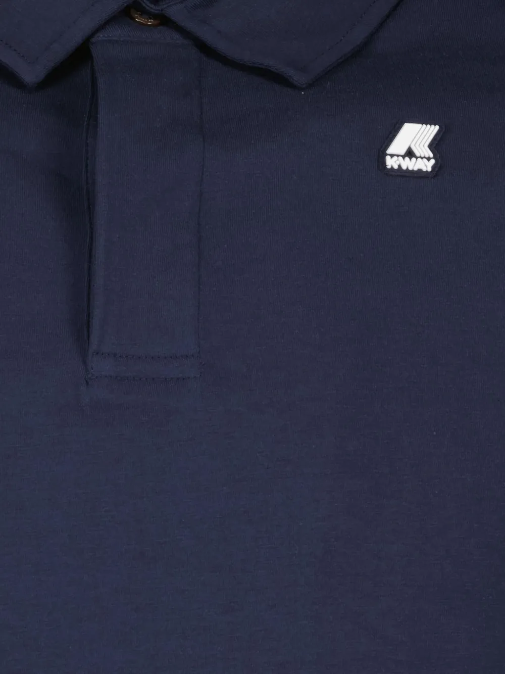 K-Way Vincelle poloshirt met logo-applicatie Blauw
