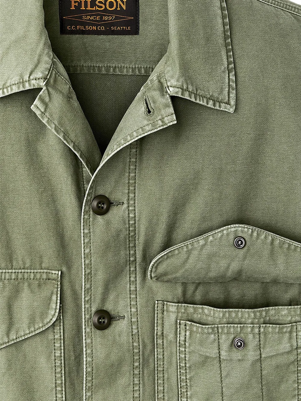 Filson double-pocket jacket Groen