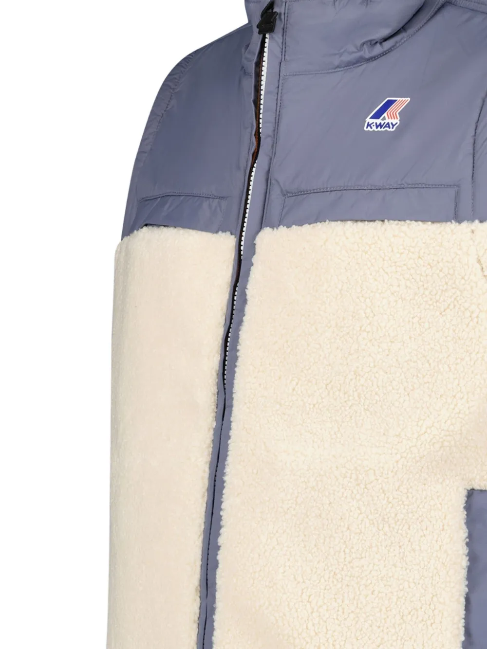 K-Way Le Vrai 3.0 bodywarmer met vlakken en rits Grijs