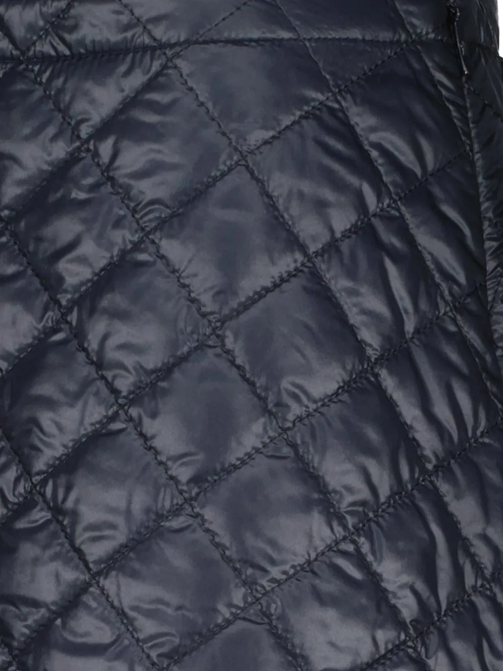 Moncler Gewatteerde mini-rok Blauw