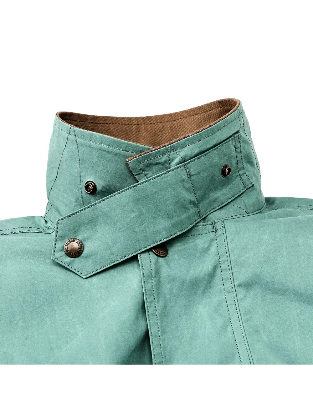 Filson Ranger corduroy-collar field jacket Blauw