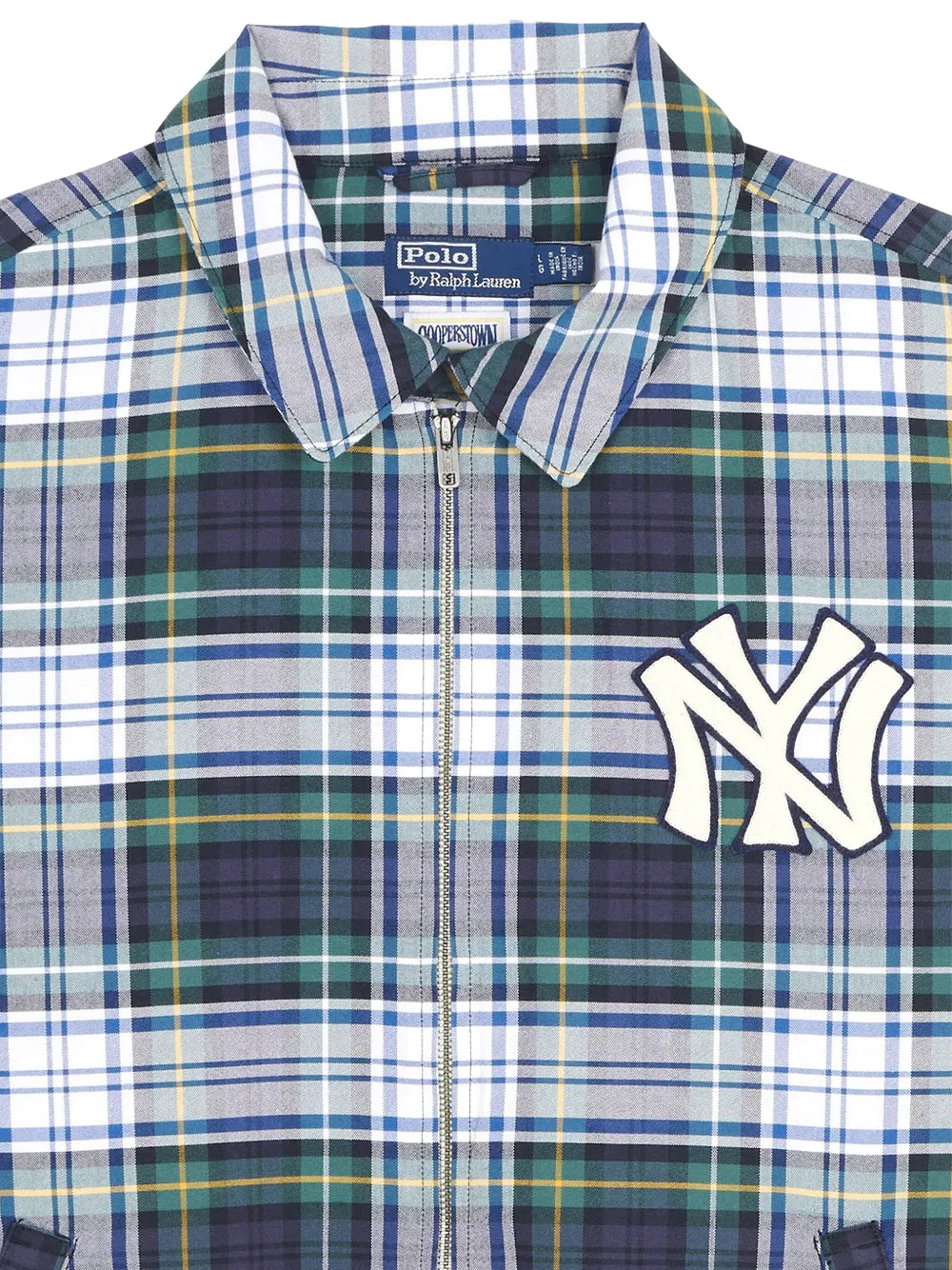 Polo Ralph Lauren Yankees plaid jacket Wit