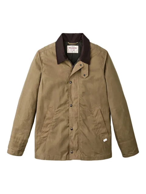 Filson button-fastening raincoat