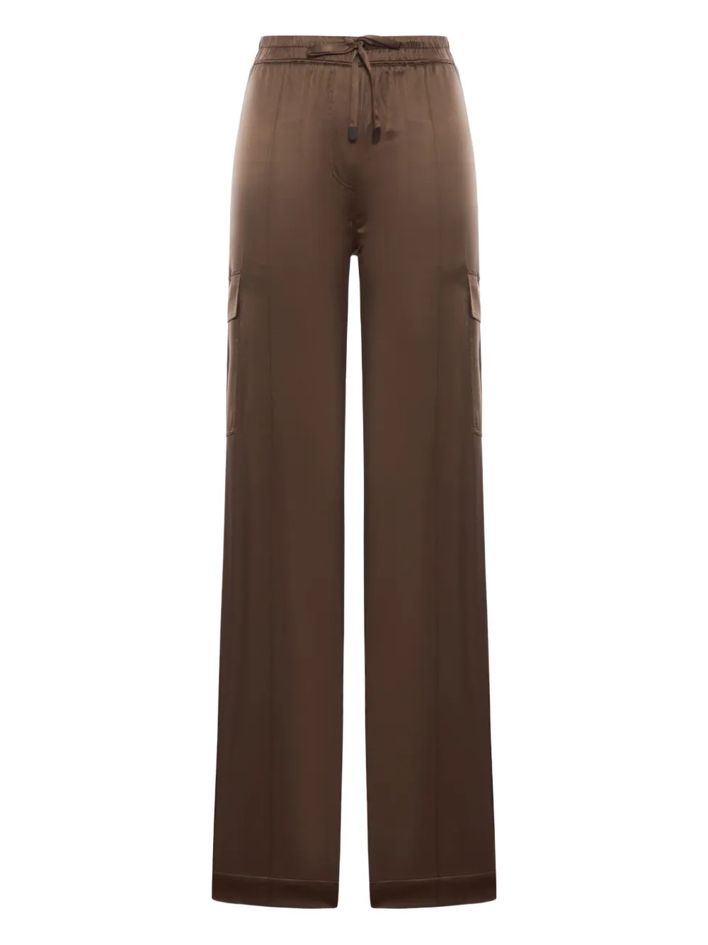 TOM FORD elasticated-waist cargo-pockets trousers Bruin