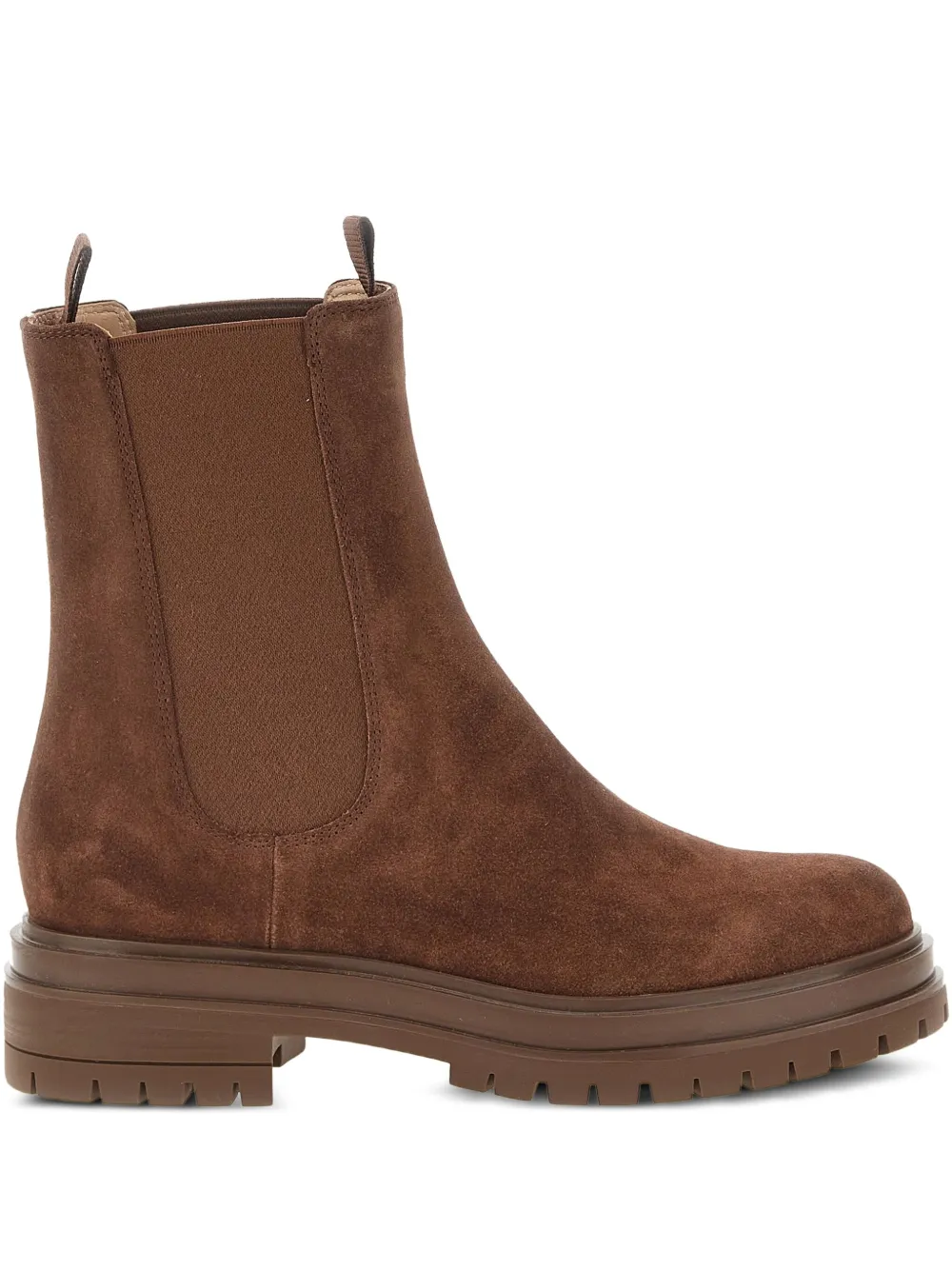Gianvito Rossi Chester Suede Chelsea Boots