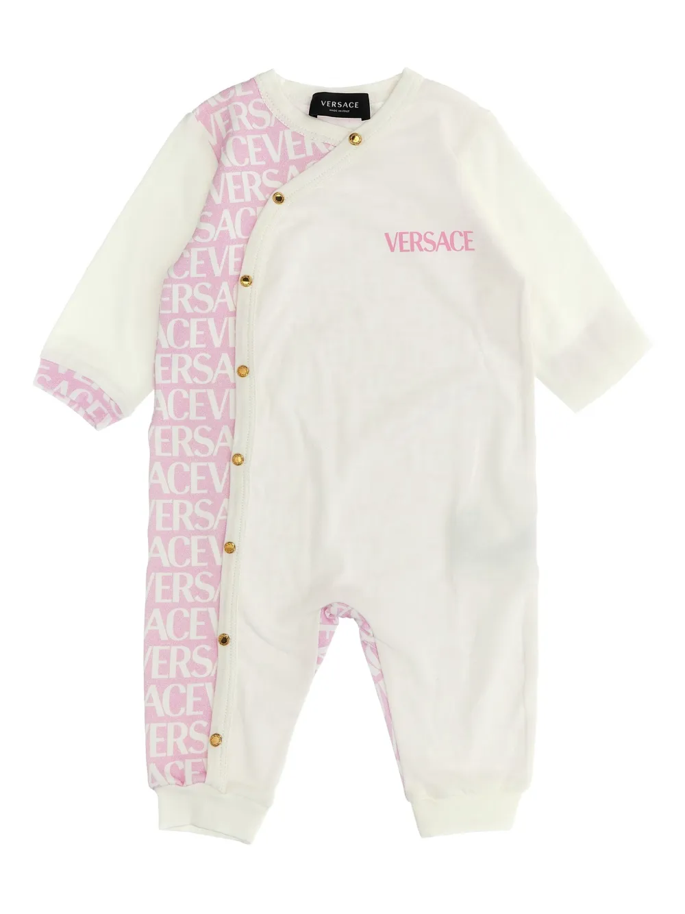Versace Kids Babypakje met logoprint Roze