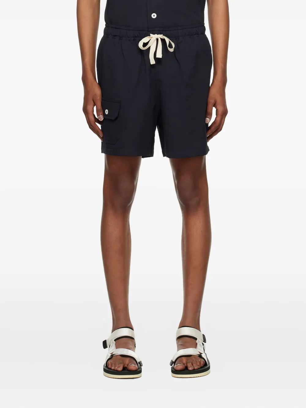 Howlin' textured pocket shorts | Blue | Image 1