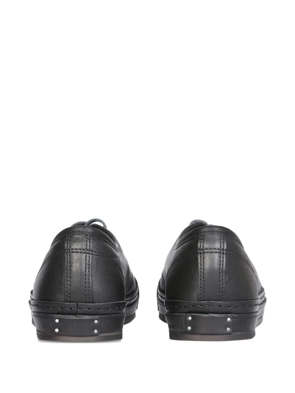 Hender Scheme leather lace-up sneakers Zwart