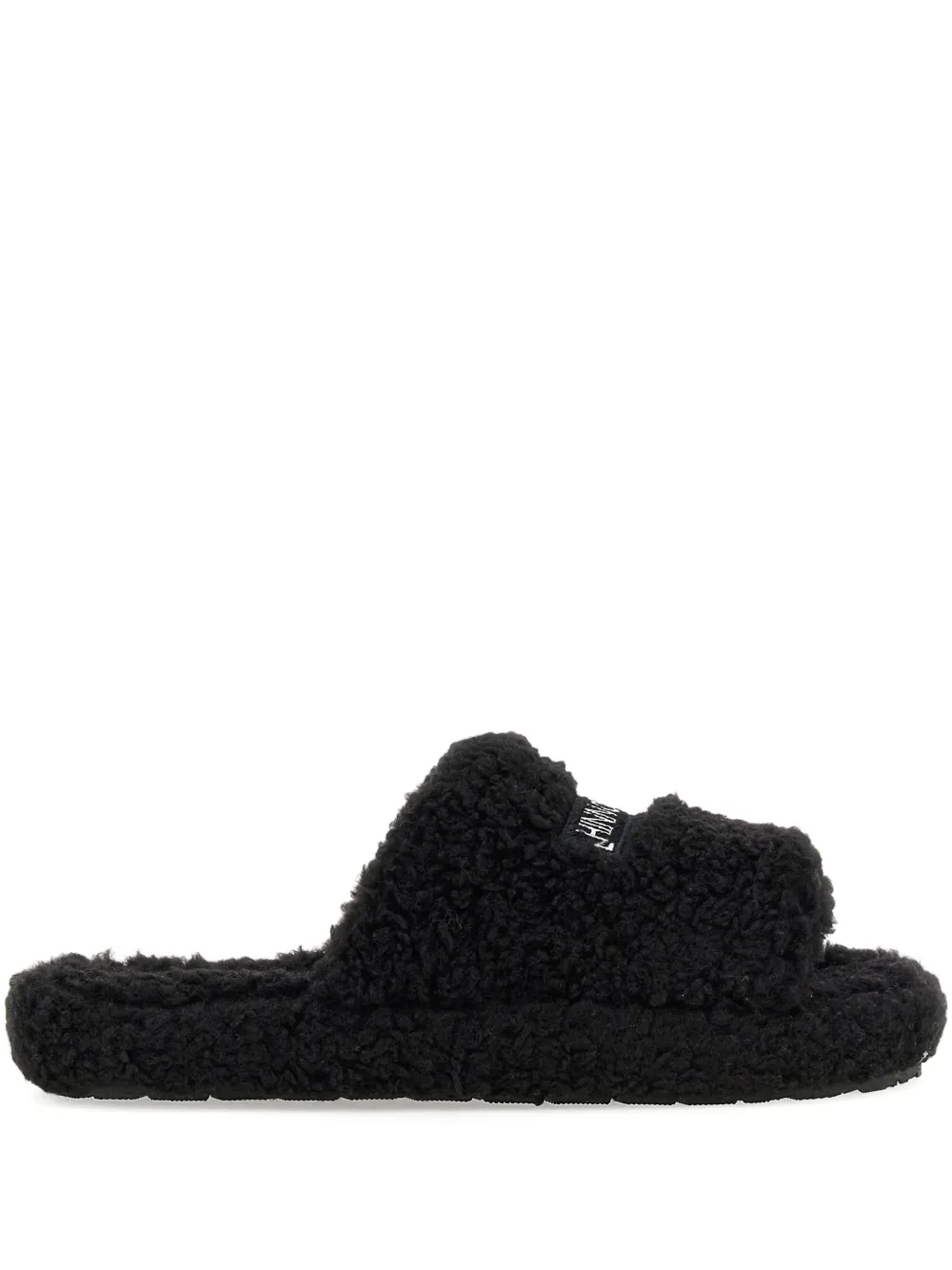 HINNOMINATE logo-plaque slippers | Black | Image 1