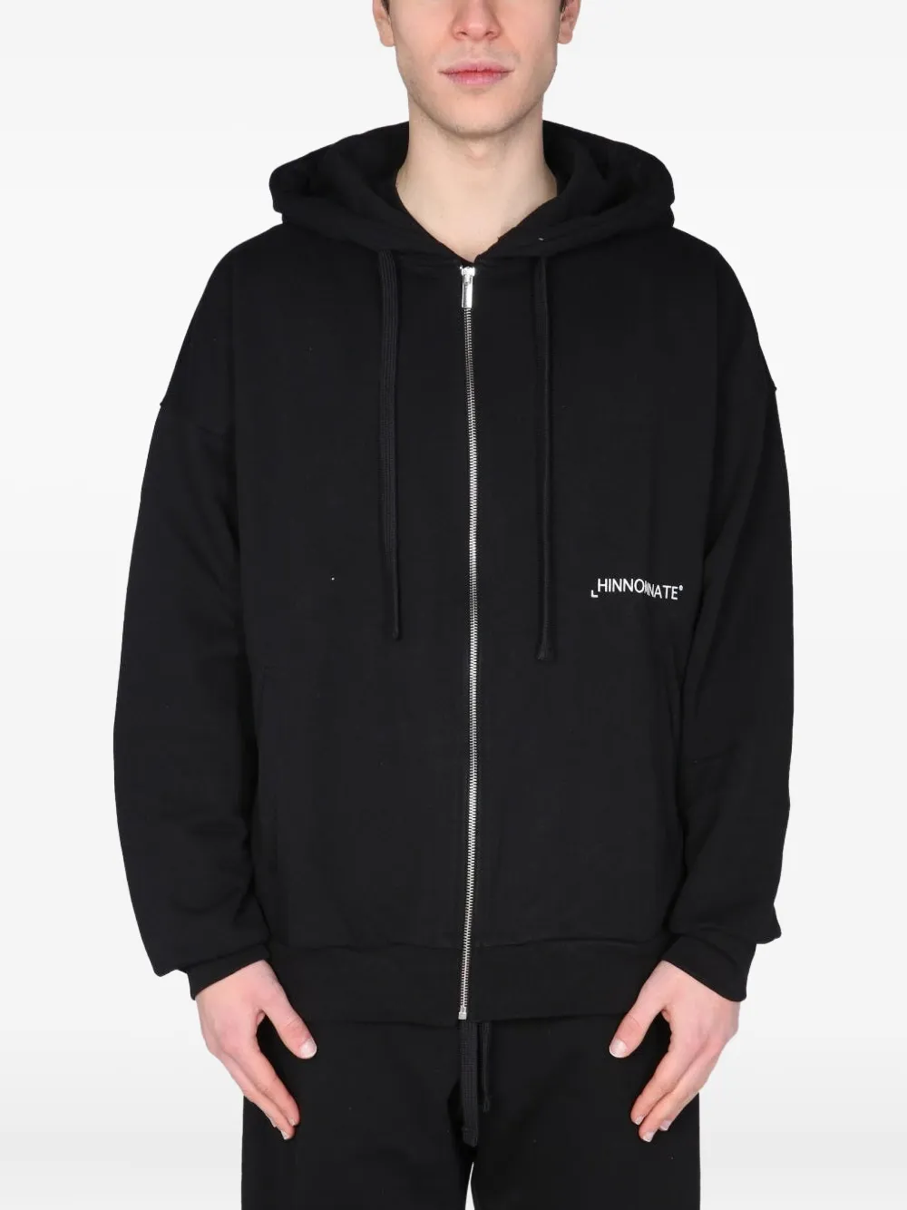 HINNOMINATE zip hooded sweatshirt | negro | Image 1