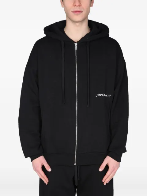 HINNOMINATE zip hooded sweatshirt
