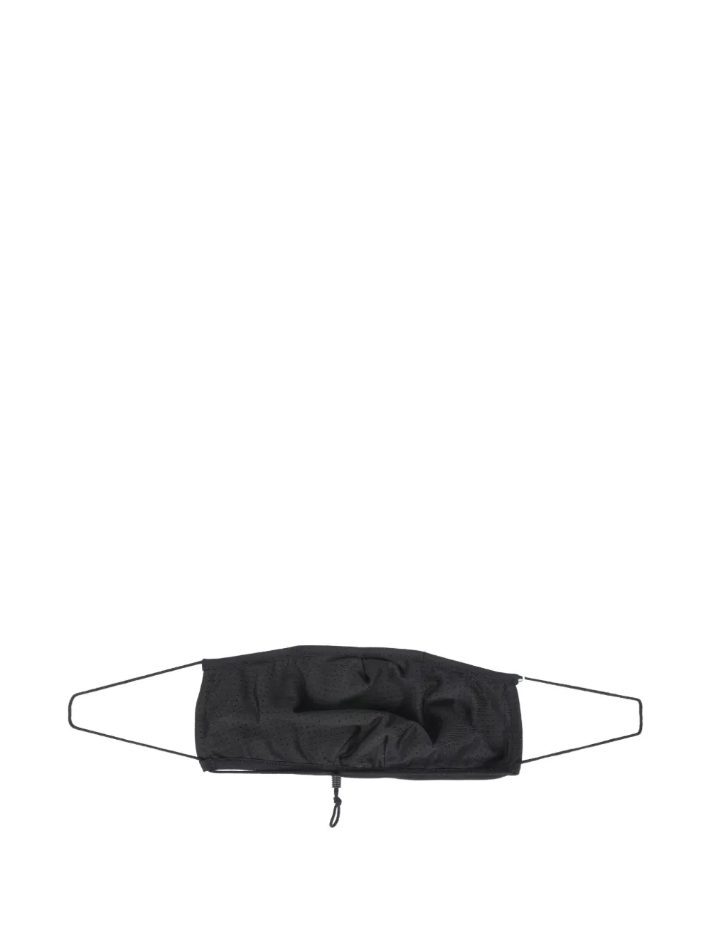 Helmut Lang perforated face mask | Black | Image 1