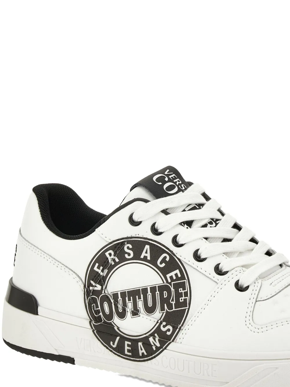 Versace Jeans Couture logo-print sneakers White