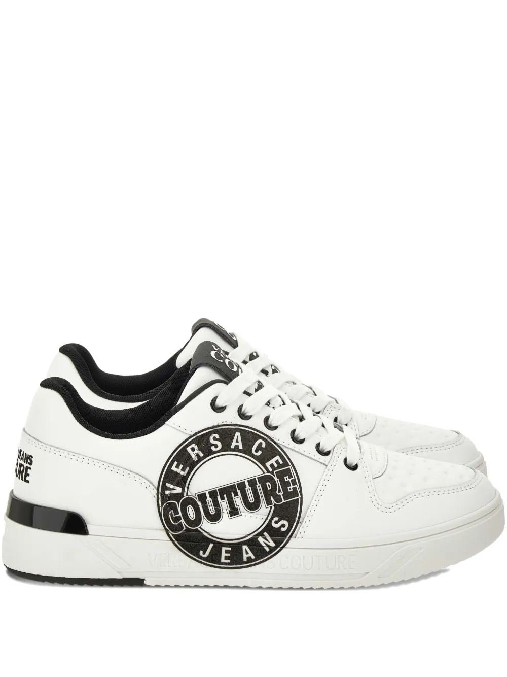 Versace Jeans Couture logo-print sneakers White