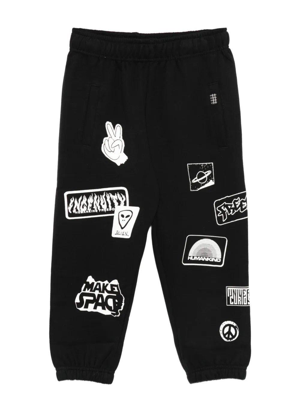 Molo Allen trainingsbroek met print Zwart