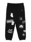 Molo Allen print-detail track pants - Black