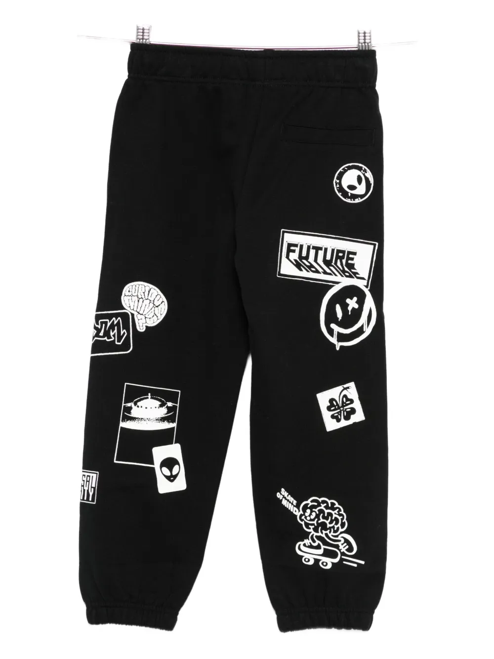 Molo Allen trainingsbroek met print Zwart