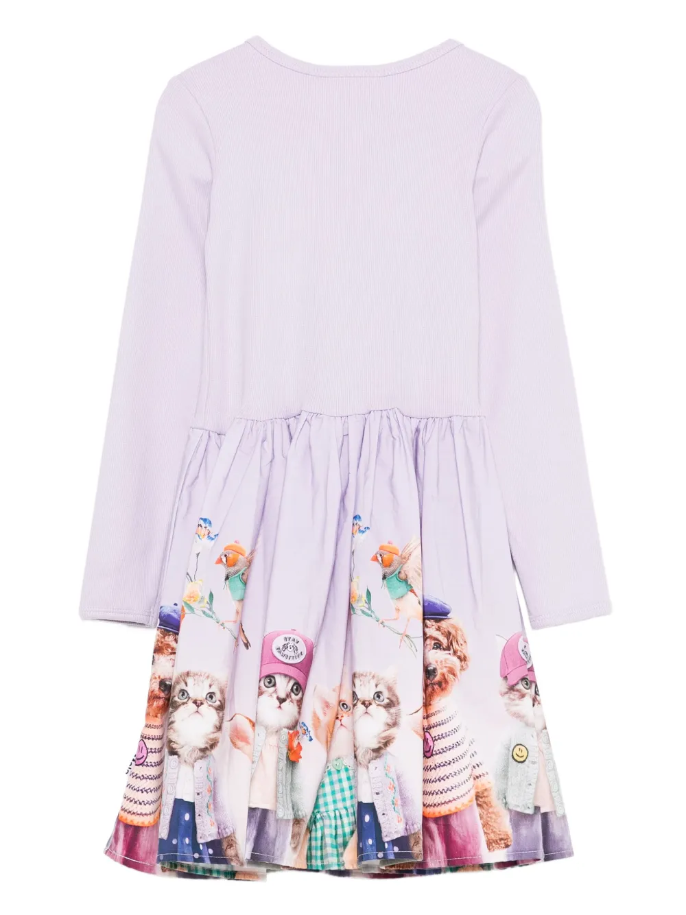 Molo long-sleeve animal-print dress | Girls Casual Dresses | Image 2
