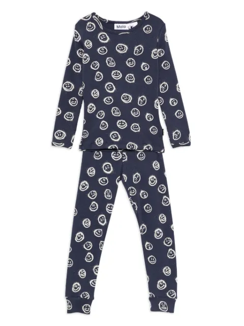 Molo smiley-face pajamas