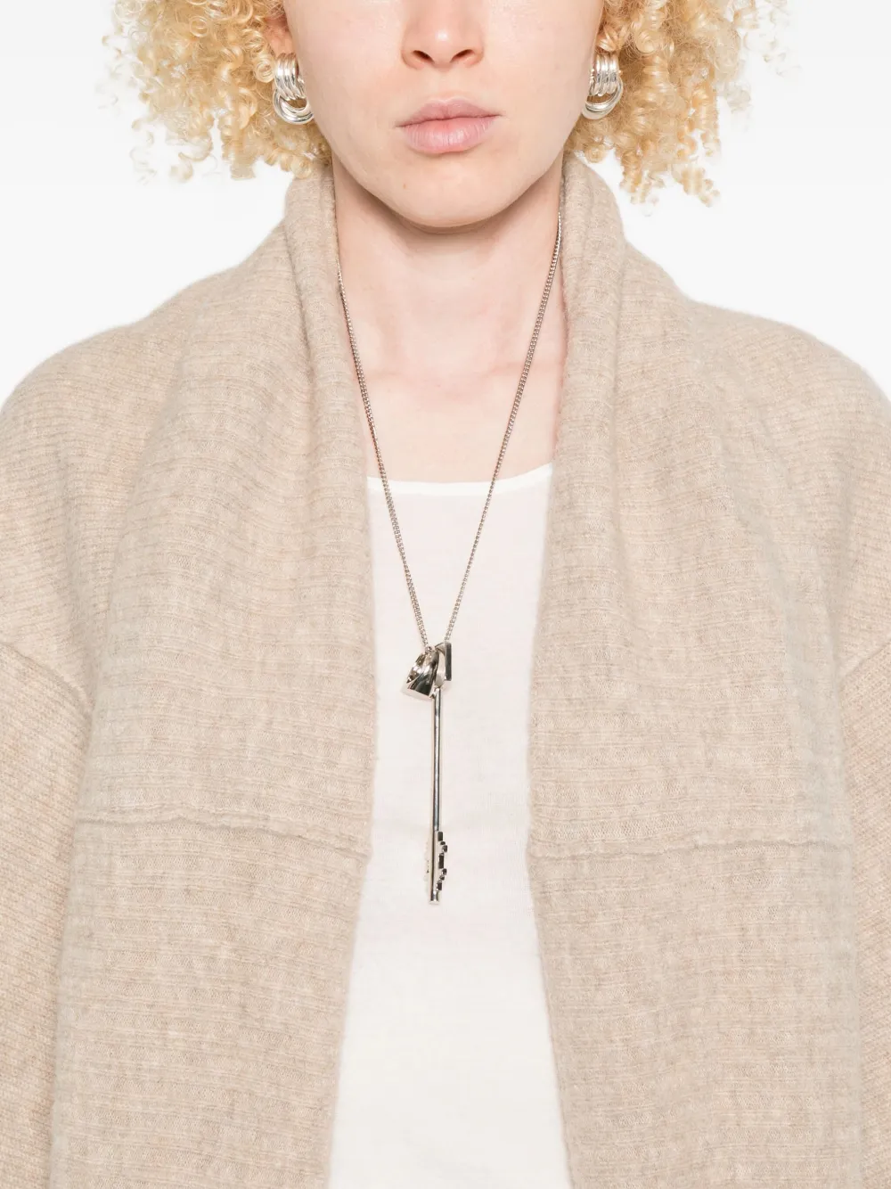 Rick Owens Open-front Cardigan In Neutral