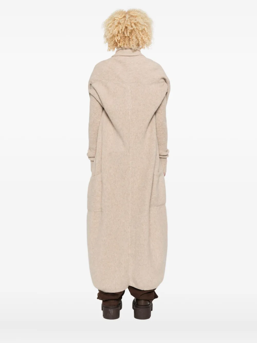 Rick Owens Open-front Cardigan In Neutral