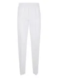 Liviana Conti elastic-waist trousers - White