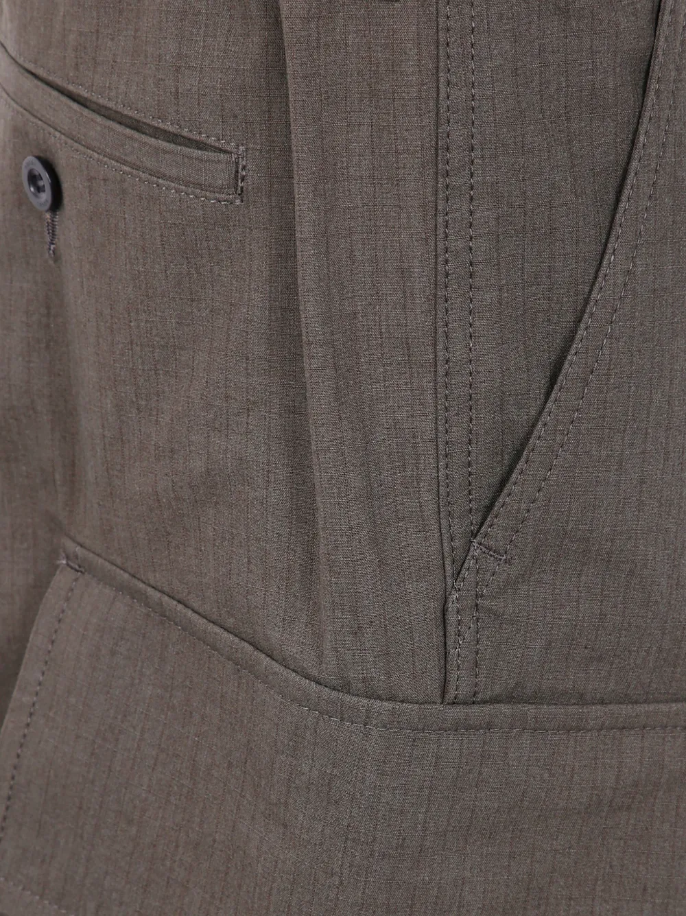 sacai Geplooide cargo broek Groen