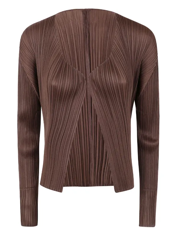PLEATS PLEASE ISSEY MIYAKE カーディガン