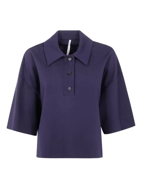 Liviana Conti half-sleeves polo top