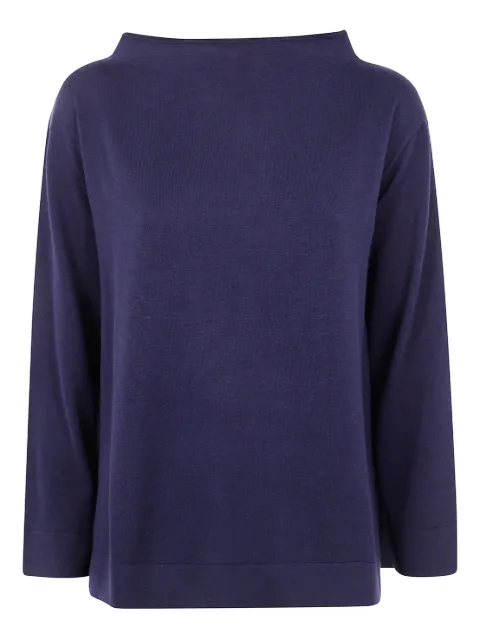 Liviana Conti boat-neck wool jumper