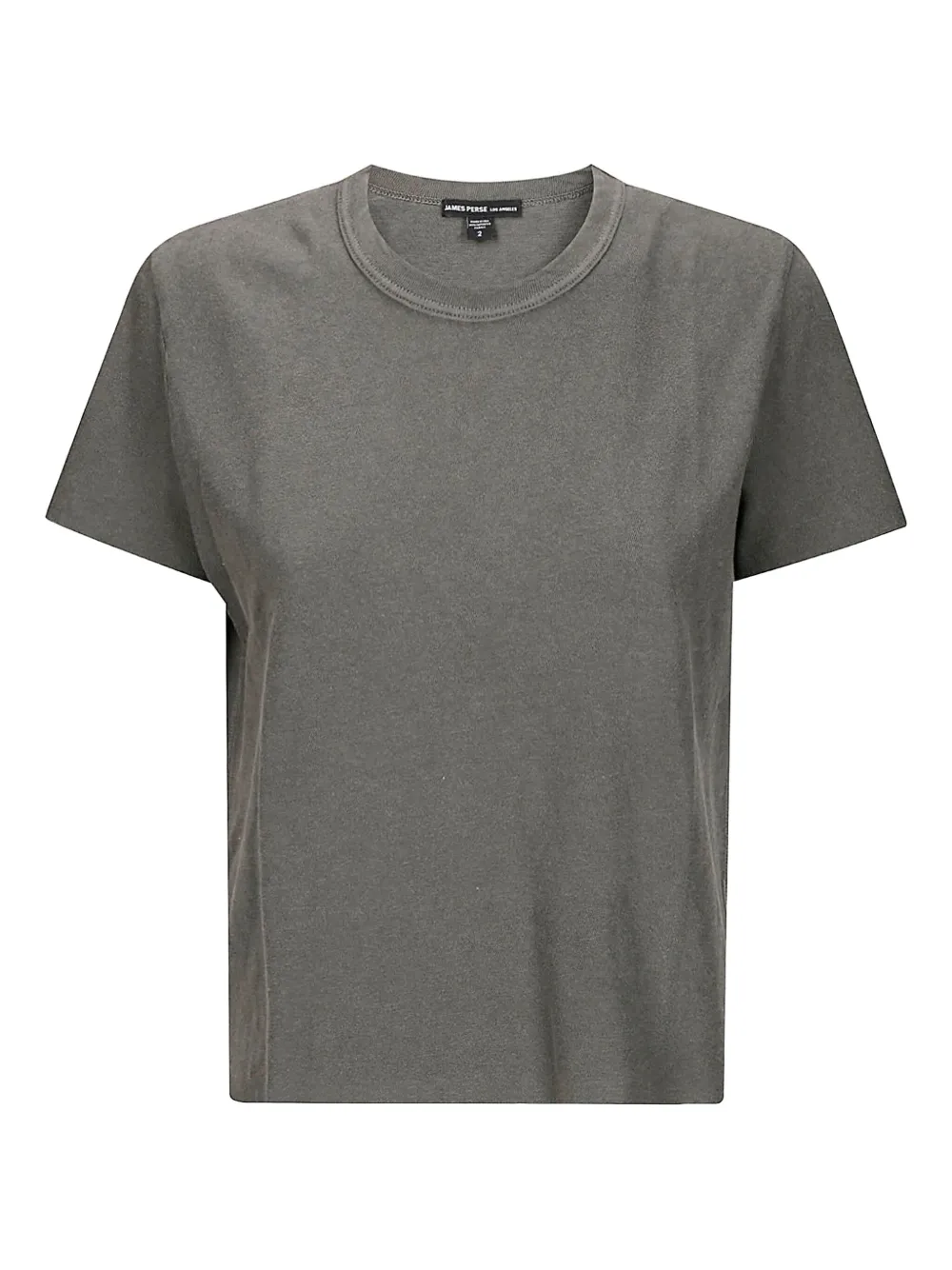James Perse slub-jersey T-shirt - グレー James Perse slub-jersey T-shirt - グレー