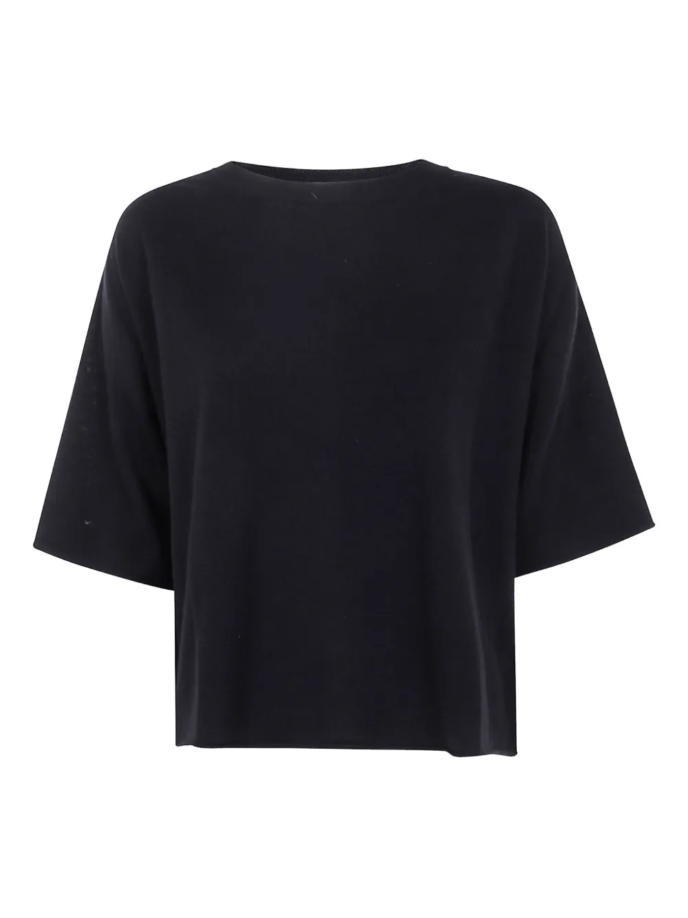 Liviana Conti short-sleeve sweater | Black | Image 1