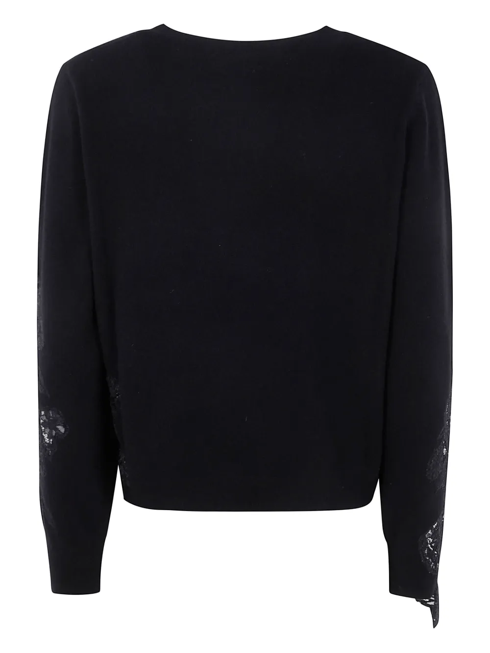 Liviana Conti lace-paneled wool sweater | Knitted Sweaters | Image 2