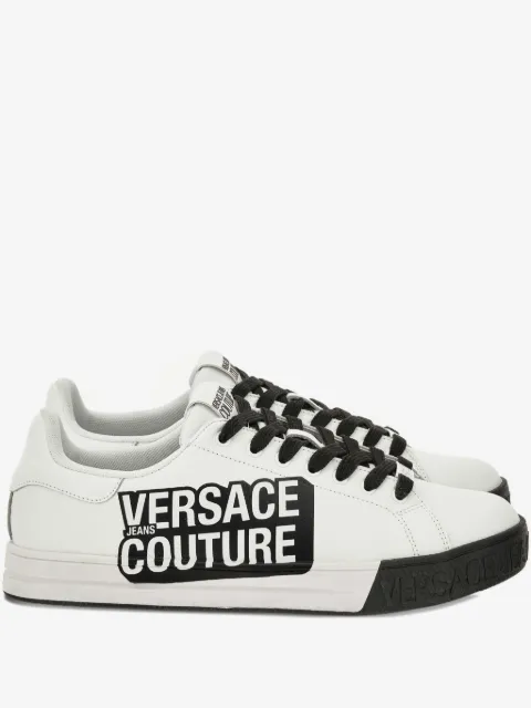 Versace Jeans Couture sneakers med snøre og logo