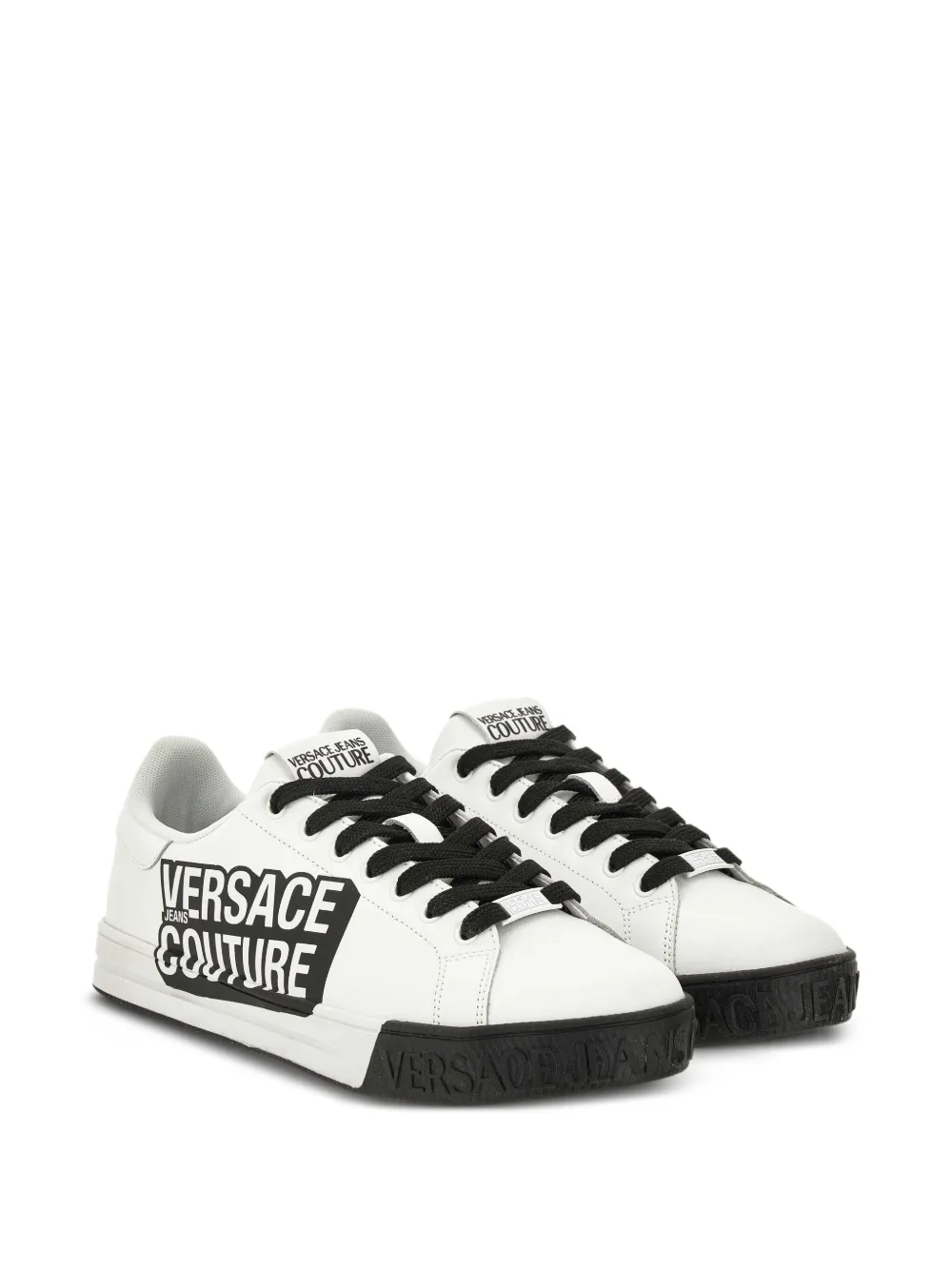 Versace Jeans Couture Sneakers met logo 003 WHITE