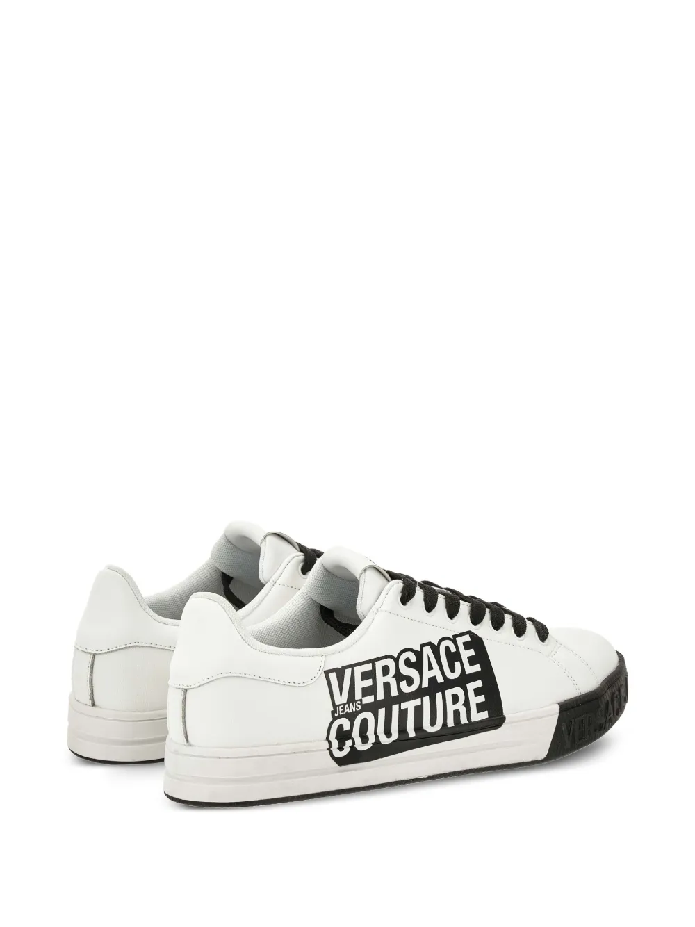Versace Jeans Couture Sneakers met logo 003 WHITE