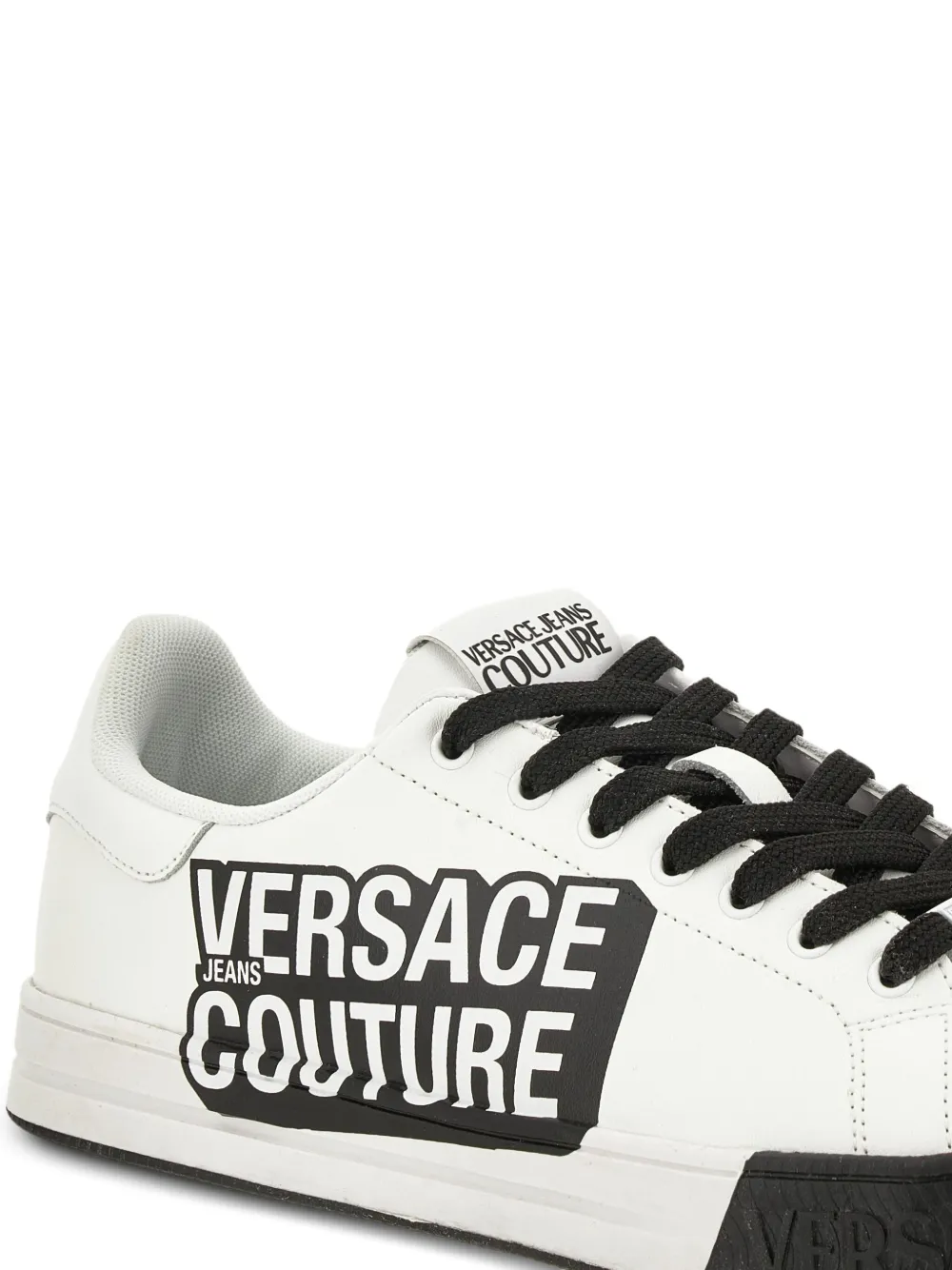 Versace Jeans Couture Sneakers met logo 003 WHITE