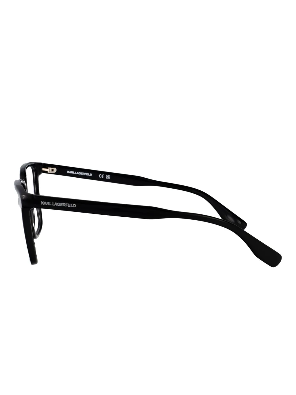 Karl Lagerfeld KL6157 bril met wayfarer montuur Zwart
