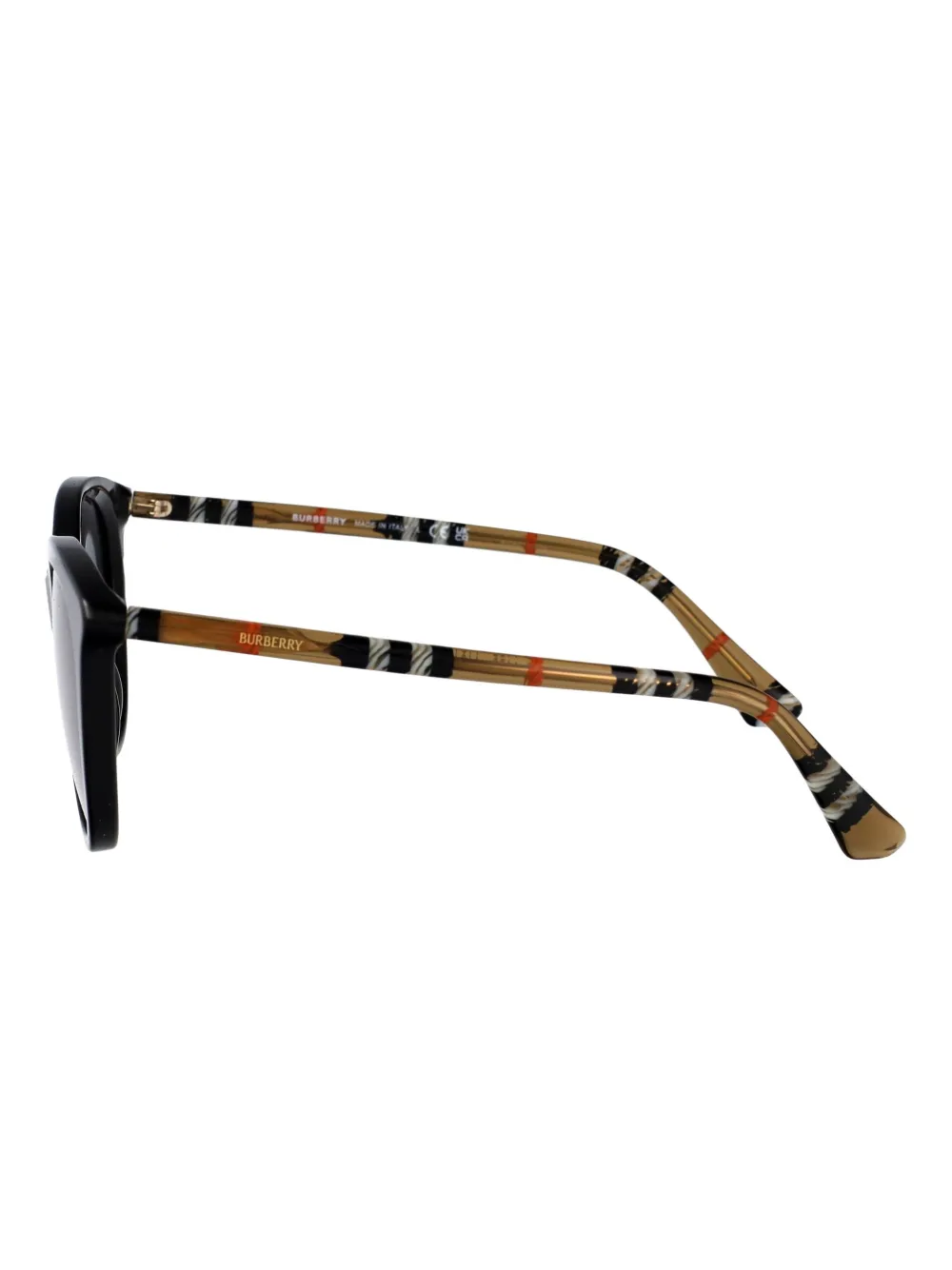 Burberry Eyewear Zonnebril met cat-eye montuur Zwart