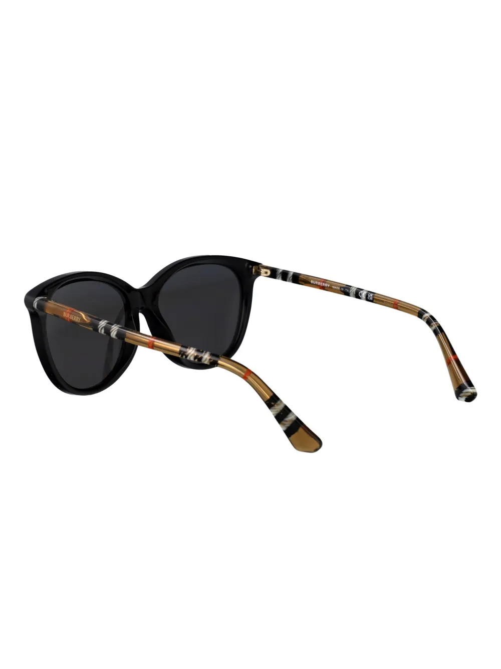 Burberry Eyewear Zonnebril met cat-eye montuur Zwart