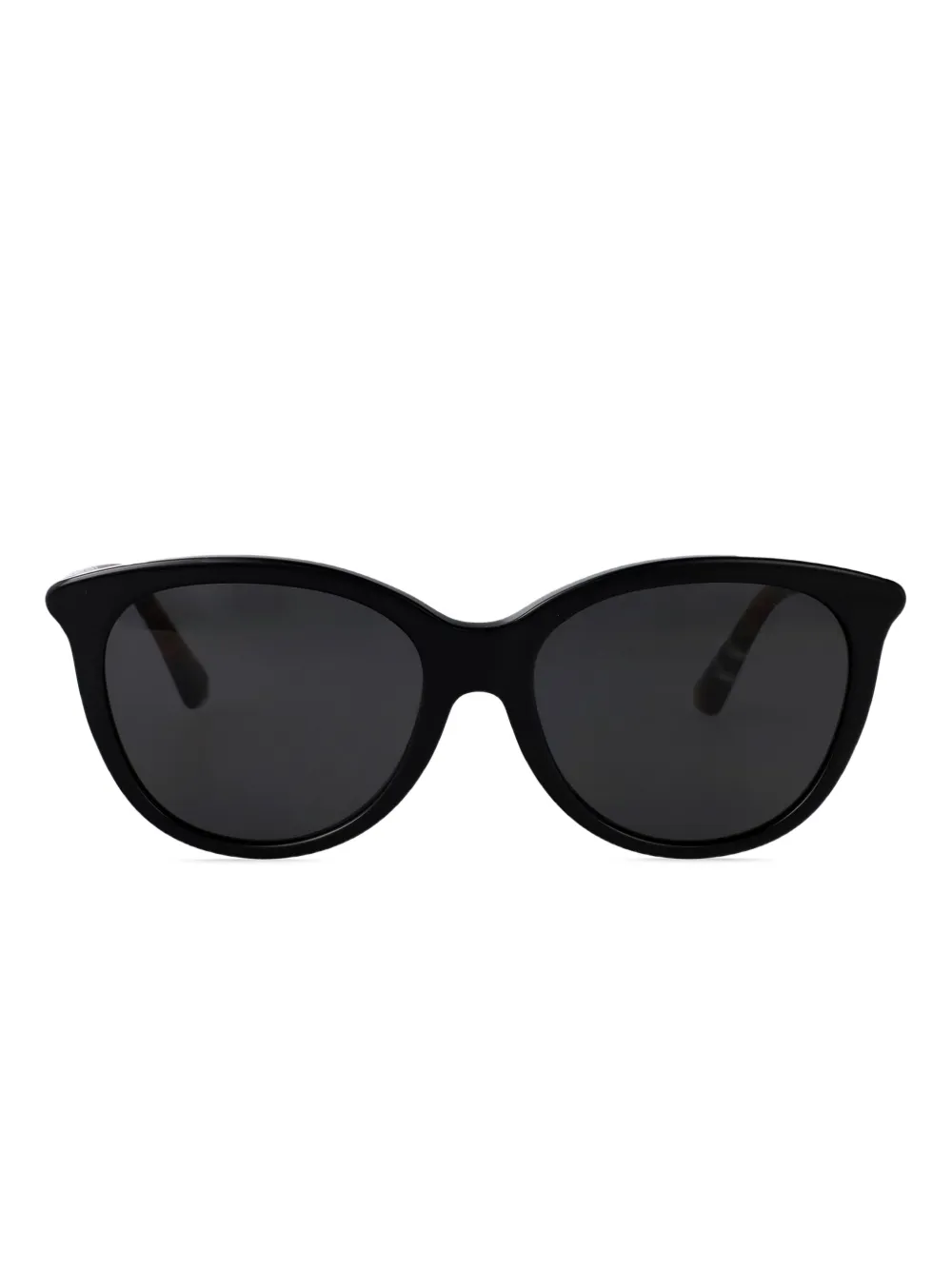 Burberry Eyewear Zonnebril met cat-eye montuur Zwart