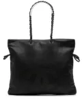 CHANEL Pre-Owned 2008-2009 CC Lambskin Studded Bonbons tote bag - Purple