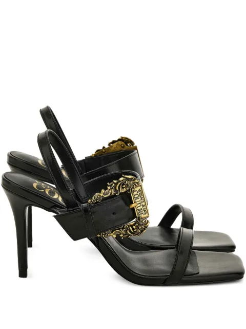 Versace Jeans Couture buckle-embellished heeled sandals