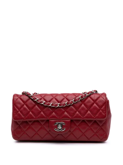 CHANEL Pre-Owned 2010-2011 Classic Caviar East West Single Flap Schultertasche