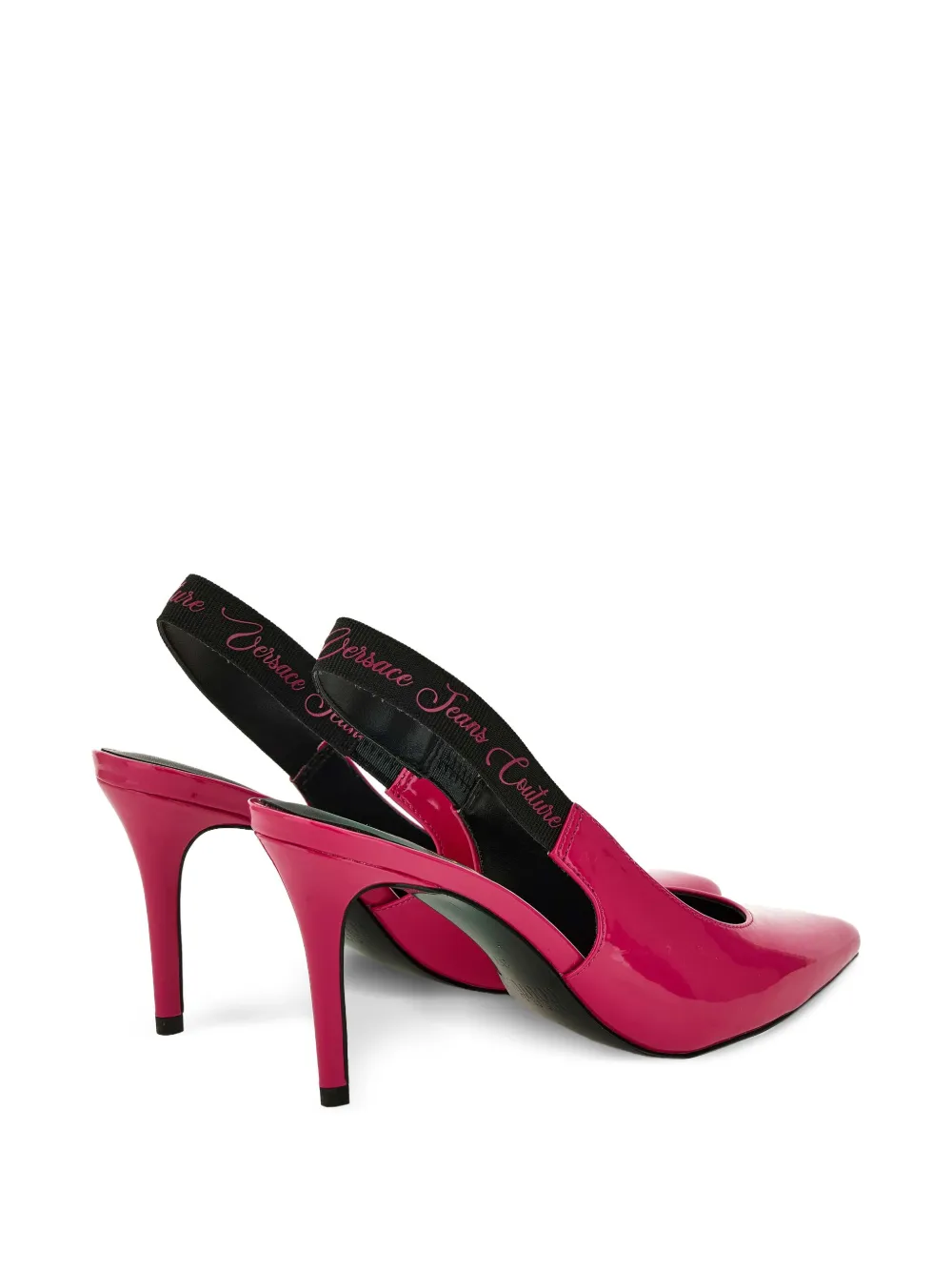 Versace Jeans Couture slingback pointed-toe pumps Pink